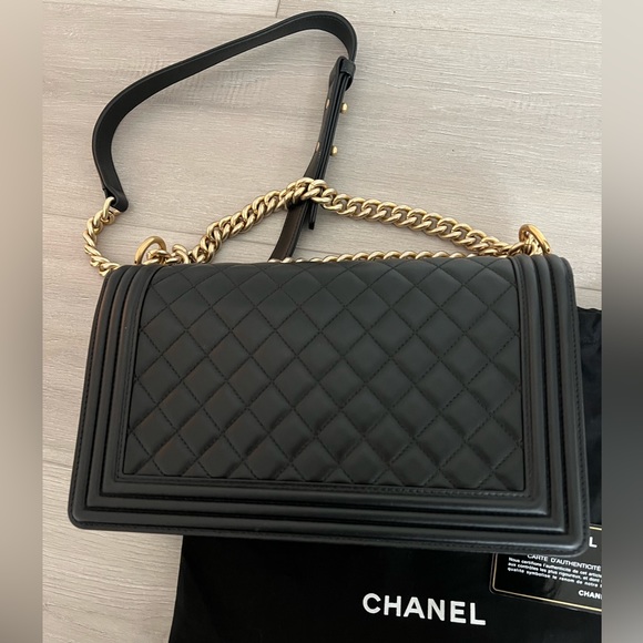 Chanel le boy new medium black bag - Picture 8 of 15